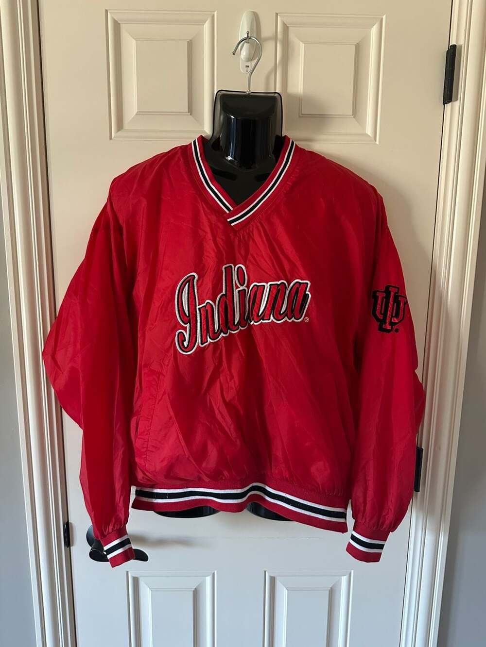 Vintage Locker Line Russell Corporation Indiana Hoosiers Red Pullover Jacket